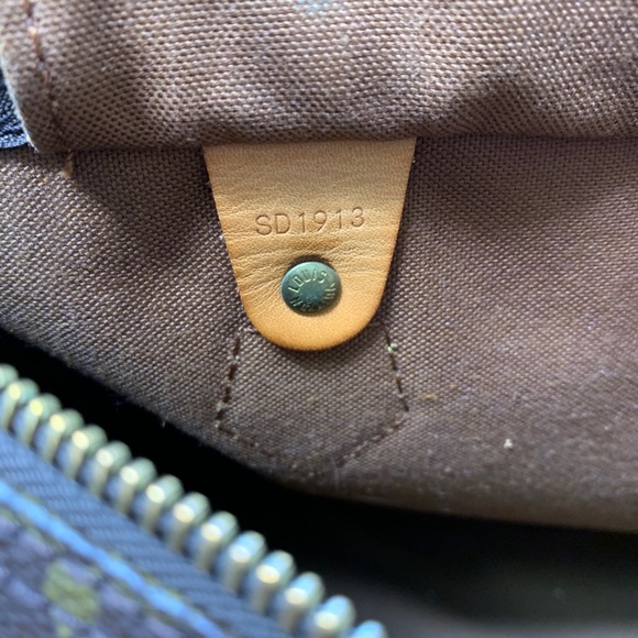 VINTAGE ⭐️ Louis Vuitton Speedy 30 handbag SD 1913 - Picture 11 of 16